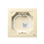 Gira S-55 Крем глянц Рамка подъёмная 1-ая (G21901)