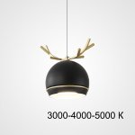 Подвесной светильник WENDY Black Трехцветный свет ImperiumLoft 219236-23