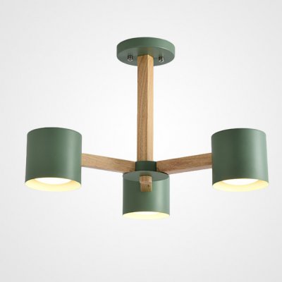 Люстра на штанге MALMO L3 Green ImperiumLoft 219308-26