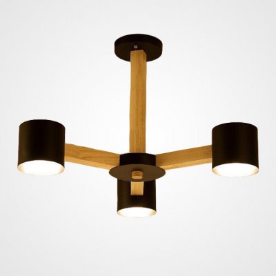 Люстра на штанге MALMO L3 Black ImperiumLoft 219309-26