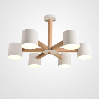 Люстра на штанге MALMO L6 White ImperiumLoft 219311-26