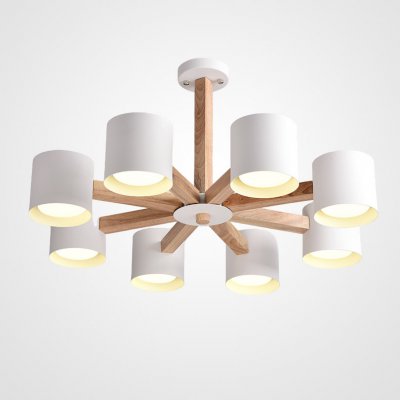 Люстра на штанге MALMO L8 White ImperiumLoft 219312-26 Люстра на штанге MALMO L8 White ImperiumLoft 219312-26