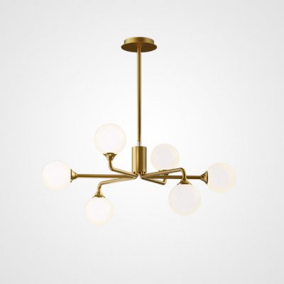 Потолочная люстра PROTON L6 Brass ImperiumLoft 219322-23