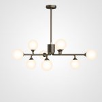 Потолочная люстра PROTON L9 Black ImperiumLoft 219324-23