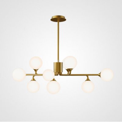 Потолочная люстра PROTON L9 Brass ImperiumLoft 219325-23