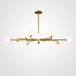 Потолочная люстра PROTON L12 Brass ImperiumLoft 219326-23
