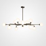 Потолочная люстра PROTON L12 Black ImperiumLoft 219327-23