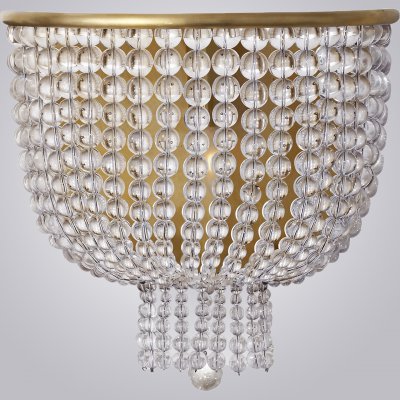 Бра JACQUELINE WHITE SCONCE brass ImperiumLoft 219343-22