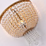 Бра JACQUELINE WHITE SCONCE brass ImperiumLoft 219343-22