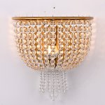 Бра JACQUELINE WHITE SCONCE brass ImperiumLoft 219343-22