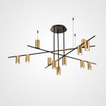 Потолочная люстра CASA N L12 Brass ImperiumLoft 219384-23