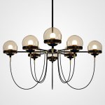 Потолочный светильник ORBIT L8 Black ImperiumLoft 219398-26