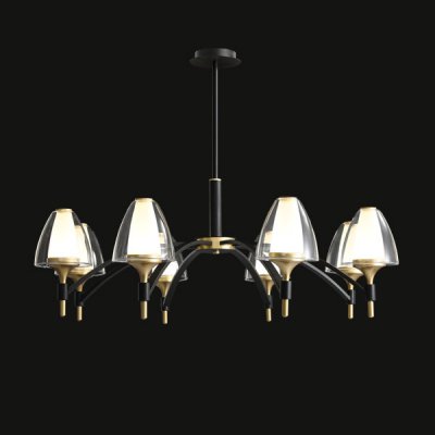 Потолочная люстра NANSY L8 ImperiumLoft 219405-23