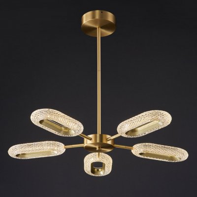 Потолочная люстра KEZIA X L5 ImperiumLoft 219430-23 Потолочная люстра KEZIA X L5 ImperiumLoft 219430-23