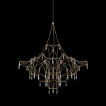 Подвесная люстра MARQUISE D80 Gold ImperiumLoft 219485-23