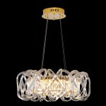 Подвесная люстра KARLENA D55 Transparent ImperiumLoft 219531-23