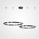 Подвесная люстра CRUISE BLACK D60+80 ImperiumLoft 219690-23