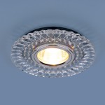 Точечный светильник Elektrostandard 2197 MR16 CL/SL прозрачный/серебро
