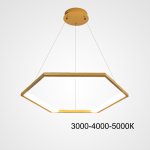 Подвесная люстра VENEZIA D55 Трехцветный свет ImperiumLoft 219727-23