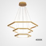 Подвесная люстра VENEZIA D80+55+45 4000К ImperiumLoft 219733-23