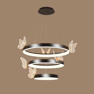 Подвесная люстра BABETTA D E Black ImperiumLoft 219753-23