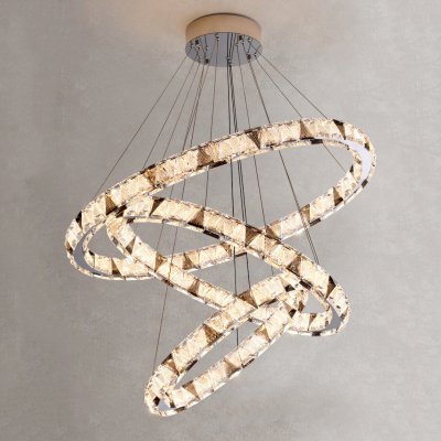 Подвесная люстра ALEKSANDRIN D60+80+100 ImperiumLoft 219764-23