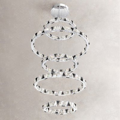 Подвесная люстра ALEKSANDRIN D50+80+60+100+60 ImperiumLoft 219765-23