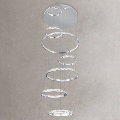 Подвесная люстра CAROLIN D50+80+60+100+60 ImperiumLoft 219773-23 Подвесная люстра CAROLIN D50+80+60+100+60 ImperiumLoft 219773-23