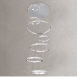 Подвесная люстра CAROLIN D50+80+60+100+60 ImperiumLoft 219773-23