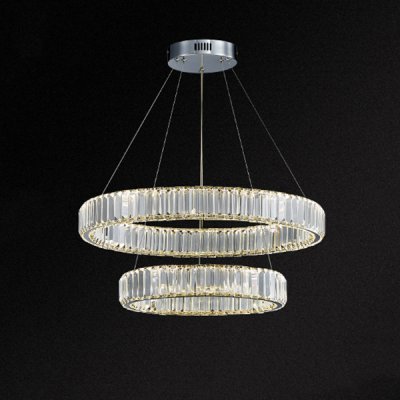 Подвесная люстра BERTOLDA D40+60 Chrome ImperiumLoft 219796-23