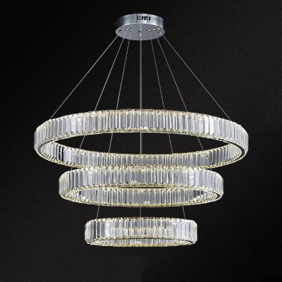 Подвесная люстра BERTOLDA D40+60+80 Chrome ImperiumLoft 219797-23