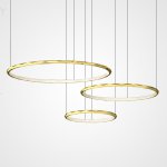 Подвесная люстра SIRILD A D40+60+80 ImperiumLoft 219809-23