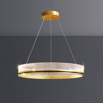 Подвесная люстра DILEMMA D40 Brass ImperiumLoft 219816-23