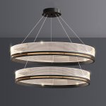 Подвесная люстра DILEMMA D60+80 Black ImperiumLoft 219826-23