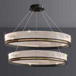 Подвесная люстра DILEMMA D80+100 Black ImperiumLoft 219827-23