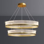 Подвесная люстра DILEMMA D80+100 Brass ImperiumLoft 219828-23