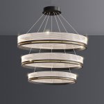 Подвесная люстра DILEMMA D40+60+80 Black ImperiumLoft 219830-23