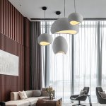 Подвесная люстра CEMENCLOUD A D100 White ImperiumLoft 219854-23