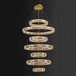 Подвесная люстра BERTOLDA COMBO D30+80+40+90+50+100+60 ImperiumLoft 219881-23