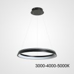 Подвесная люстра CHANETT D40 Black Трехцветный свет ImperiumLoft 219908-23