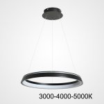 Подвесная люстра CHANETT D60 Black Трехцветный свет ImperiumLoft 219916-23