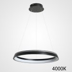 Подвесная люстра CHANETT D80 Black 4000К ImperiumLoft 219918-23