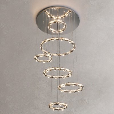 Подвесная люстра JENNIFER D40+50+60+40+80+40 ImperiumLoft 219981-23 Подвесная люстра JENNIFER D40+50+60+40+80+40 ImperiumLoft 219981-23