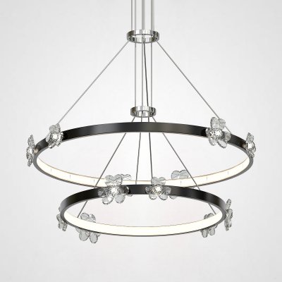 Подвесная люстра CAMILIA B D80 Black ImperiumLoft 220001-23