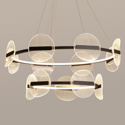 Подвесная люстра HELSE D55+85 ImperiumLoft 220009-23