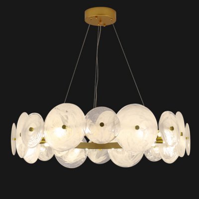 Подвесная люстра CLARA WHITE D100 ImperiumLoft 220016-23 Подвесная люстра CLARA WHITE D100 ImperiumLoft 220016-23