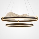 Подвесная люстра DIGNITY D80+100 Black ImperiumLoft 220081-23