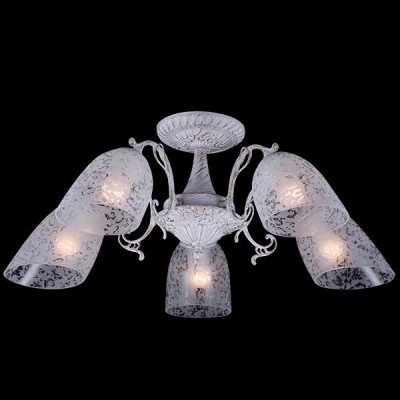 Светильник Eurosvet 22010/5 белый с золотом