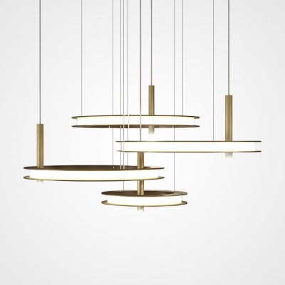 Подвесная люстра GEDEON D40+60+80+80 ImperiumLoft 220299-23 Подвесная люстра GEDEON D40+60+80+80 ImperiumLoft 220299-23