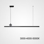 Подвесной светильник NORMA A L120 Трехцветный свет ImperiumLoft 220332-23